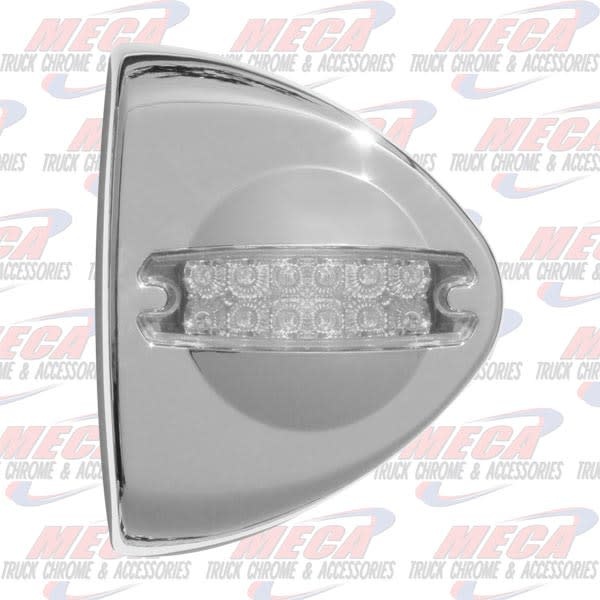 PB FRONT TURN SIGNAL CAP W/ CLR PB STYLE REFLECTOR