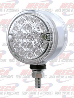 LOLLYPOP 3" CLR LED W/ REFLECTORS