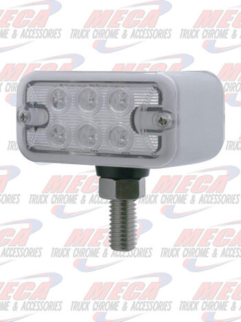 SMALL RECT LOLLYPOP 6 CLR LEDS DUAL FUNCT- T MOUNT