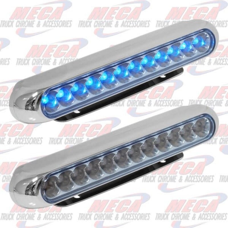 12 BLUE LED STRIP W/ BRACKET