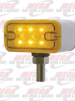 RECT MINI LOLLYPOP W/O VISOR- T MOUNT DUAL FUNCT