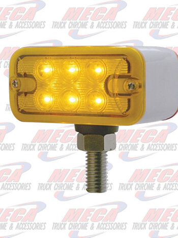 RECT MINI LOLLYPOP W/O VISOR- T MOUNT DUAL FUNCT
