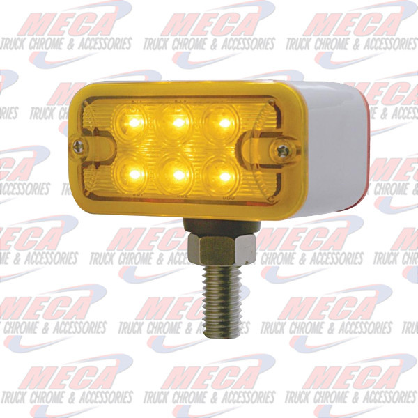 RECT MINI LOLLYPOP W/O VISOR- T MOUNT DUAL FUNCT