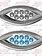 SIDE MARKER TURN CHROME LED BLUE NEW SERIES MINI