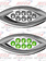 SIDE MARKER TURN CHROME LED GREEN NEW SERIES MINI