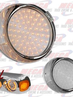 LED FL CENTURY DRIVER SIDE DAYTIME RUNNING LIGHT CLEAR AMBER