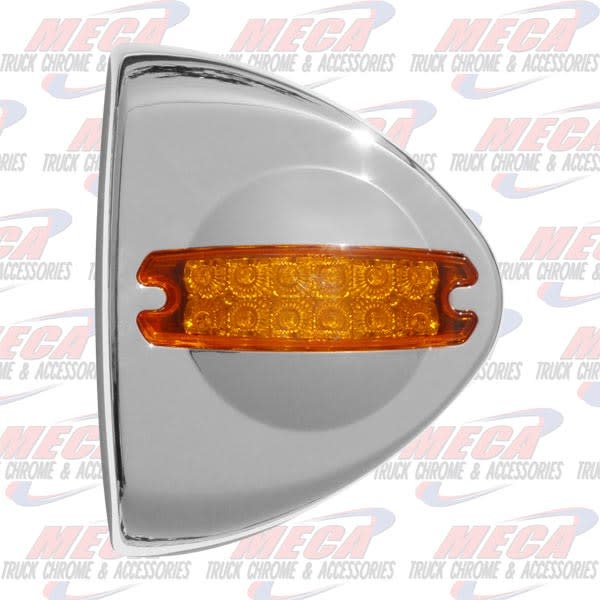 PB FRONT TURN SIGNAL CAP W/ PB STYLE REFLECTOR LED