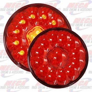 LED 4'' SUPERLITE STYLE RED