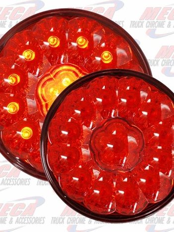 LED 4'' SUPERLITE STYLE RED