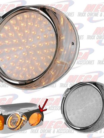 LED FL CENTURY PASSENGER SIDE DAYTIME RUNNING LIGHT CLEAR AMBER