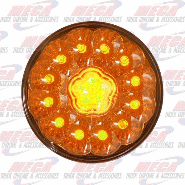 *** Discontinued *** LED 4'' SUPERLITE STYLE AMBER