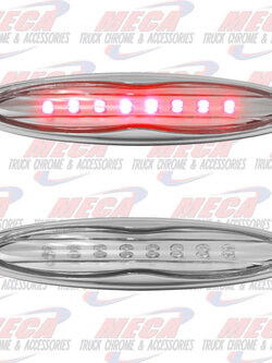 OVAL STRIP W/ 8 RED DIDOES