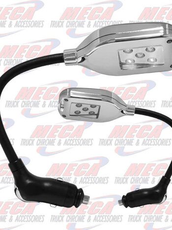 MAP LIGHT W/ 5 WHITE LEDS PLUGS INTO CIG LIGHTER