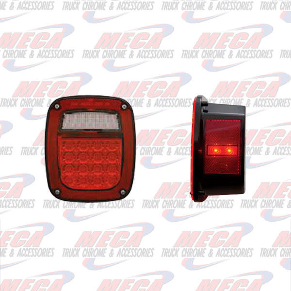 JEEP STYLE PASSENGER LT W/ REFLECTORS W/O LIC LT