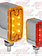 SMALL RECT LOLLYPOP 6 LEDS DUAL FUNCTION - i MOUNT