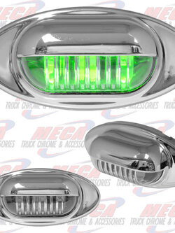 STEP & LICENSE PLATE LED LIGHT GREEN