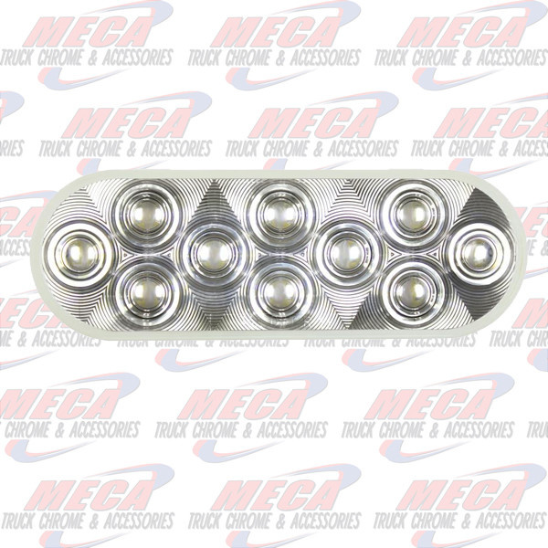 LED OVAL BACK UP WHT COMPETITION SERIES 20 LED ECO