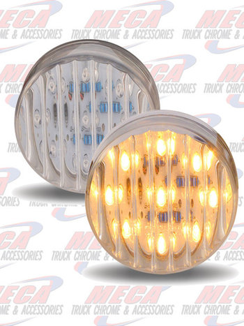 LED LIGHT 2.5'' CLEAR AMBER