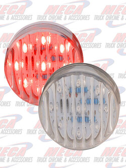 LED LIGHT 2.5'' CLEAR RED