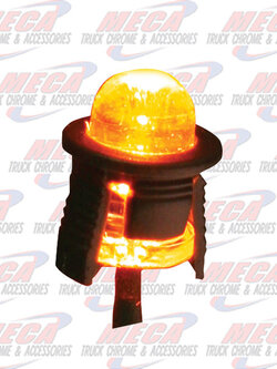 LIGHT SINGLE LED AMBER