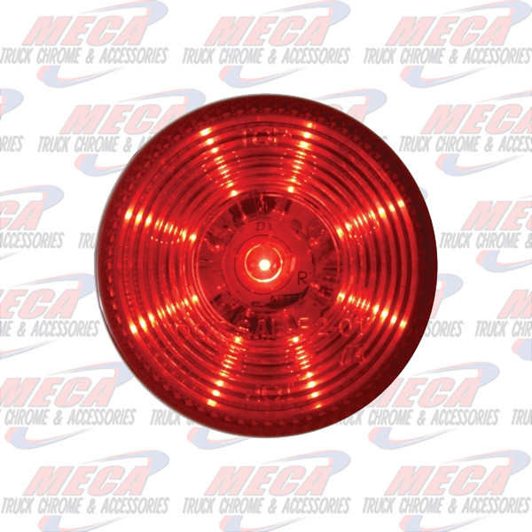 LED 2'' W/ 9 DIODES RED