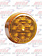 2" Round Amber Clear Lens