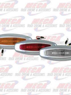 CREW STYLE LED LIGHTS AMBER W/ 3 DIODES