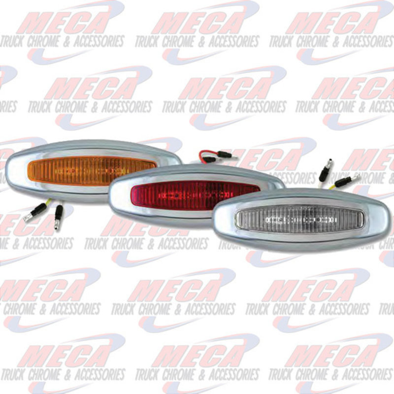 CREW STYLE LED LIGHTS AMBER W/ 3 DIODES