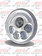 HEADLIGHT LED 5" ROUND BLACK W/ PROJECTORS