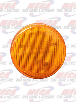 2" AMBER/AMBER 6 LED SEALED LIGHT, HIGH/LOW, 3 WIRES