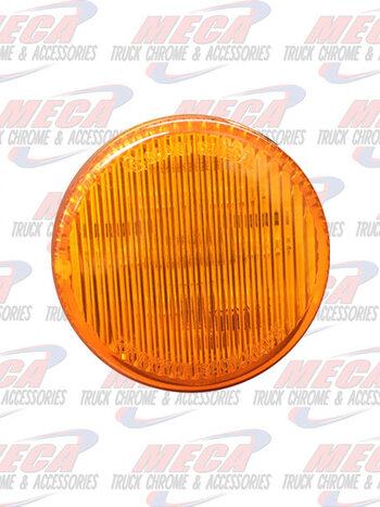 2" AMBER/AMBER 6 LED SEALED LIGHT, HIGH/LOW, 3 WIRES