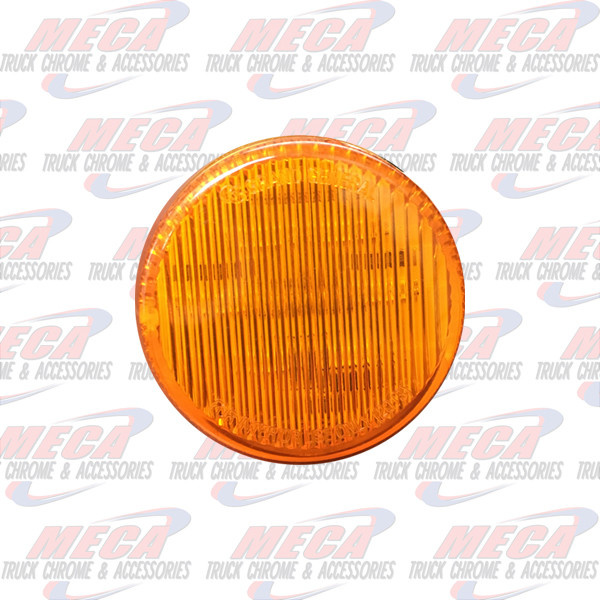 2" AMBER/AMBER 6 LED SEALED LIGHT, HIGH/LOW, 3 WIRES