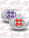 MARKER DUAL RED / PURPLE 4 LED M3 STYLE