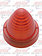ROOF LIGHT BULLET 13 LED REPLACEMENT CAP RED