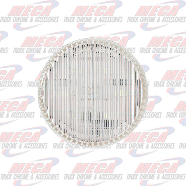 2" RED/CLEAR 6 LED SEALED LIGHT, HIGH/LOW, 3 WIRES