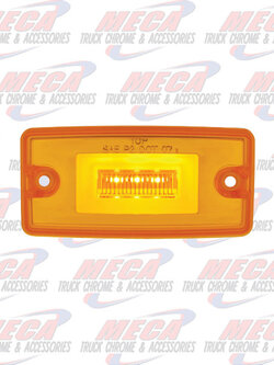 FL O.E.M. VISOR LED LIGHT HALO GLOW AMBER