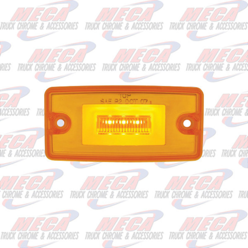 FL O.E.M. VISOR LED LIGHT HALO GLOW AMBER