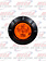3/4" Round P2 CM Amber Clear Lens - Bulk Pack