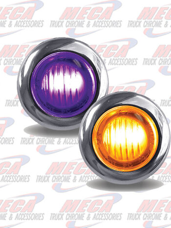 MINI LED DOTS DUAL REVOLUTION AMB/PPL .75" DIA