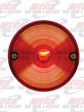 BOAT TRAILER LIGHT RND INCANDESCENT W/TAG & 2 STUD