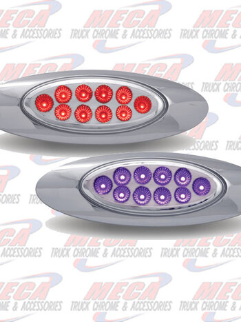 MARKER DUAL RED / PURPLE 10 LED M1 STYLE