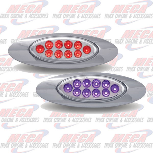 MARKER DUAL RED / PURPLE 10 LED M1 STYLE