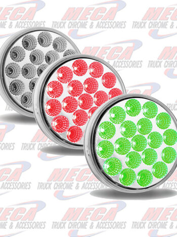 LED 4'' DUAL REVOLUTION RED/GREEN