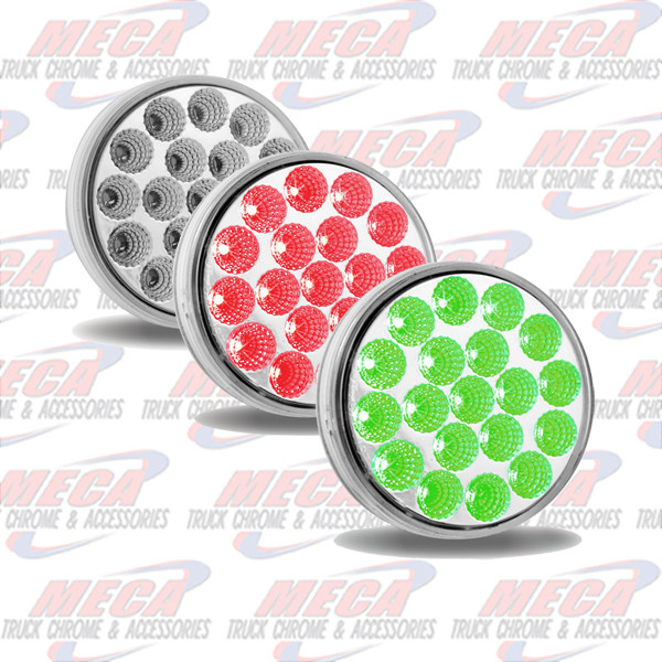 LED 4'' DUAL REVOLUTION RED/GREEN