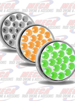 LED 4'' DUAL REVOLUTION AMBER/GREEN