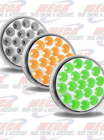 LED 4'' DUAL REVOLUTION AMBER/GREEN