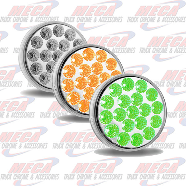 LED 4'' DUAL REVOLUTION AMBER/GREEN