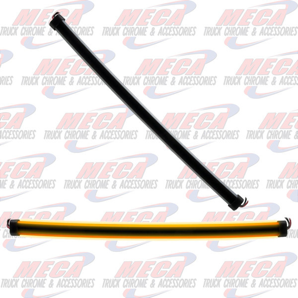 12'' CLEAR AMBER SIDE LED GLOW STRIP LIGHT