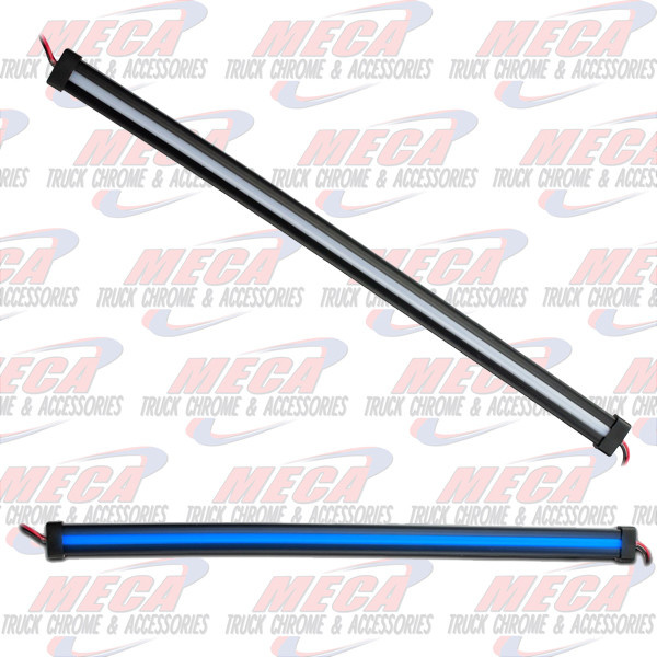 24'' CLEAR BLUE CENTER LED GLOW STRIP LIGHT