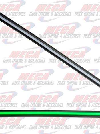 48'' CLEAR GREEN CENTER LED GLOW STRIP LIGHT